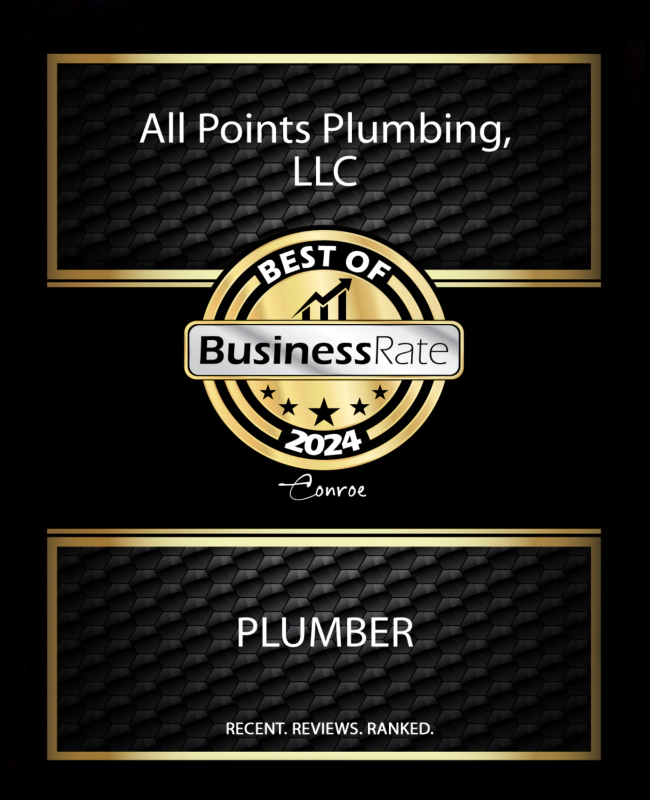 All Points Plumbing LLC Award